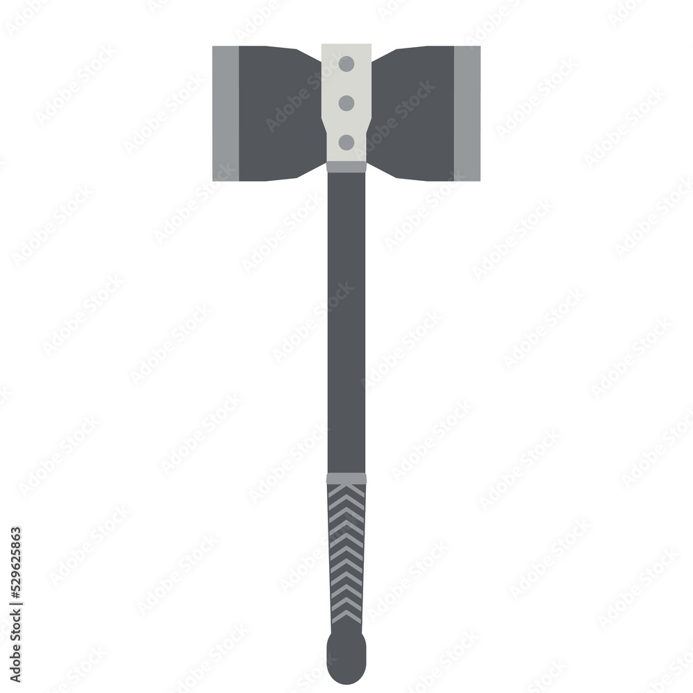 War Hammer Battle Viking Double Side Warrior Weapon War Hammer Battle Viking Double Side Warrior Weapon