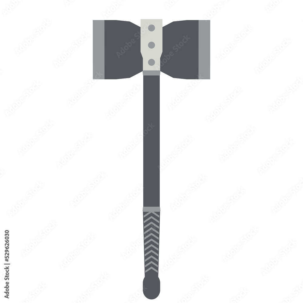 War Hammer Battle Viking Double Side Warrior Weapon War Hammer Battle Viking Double Side Warrior Weapon