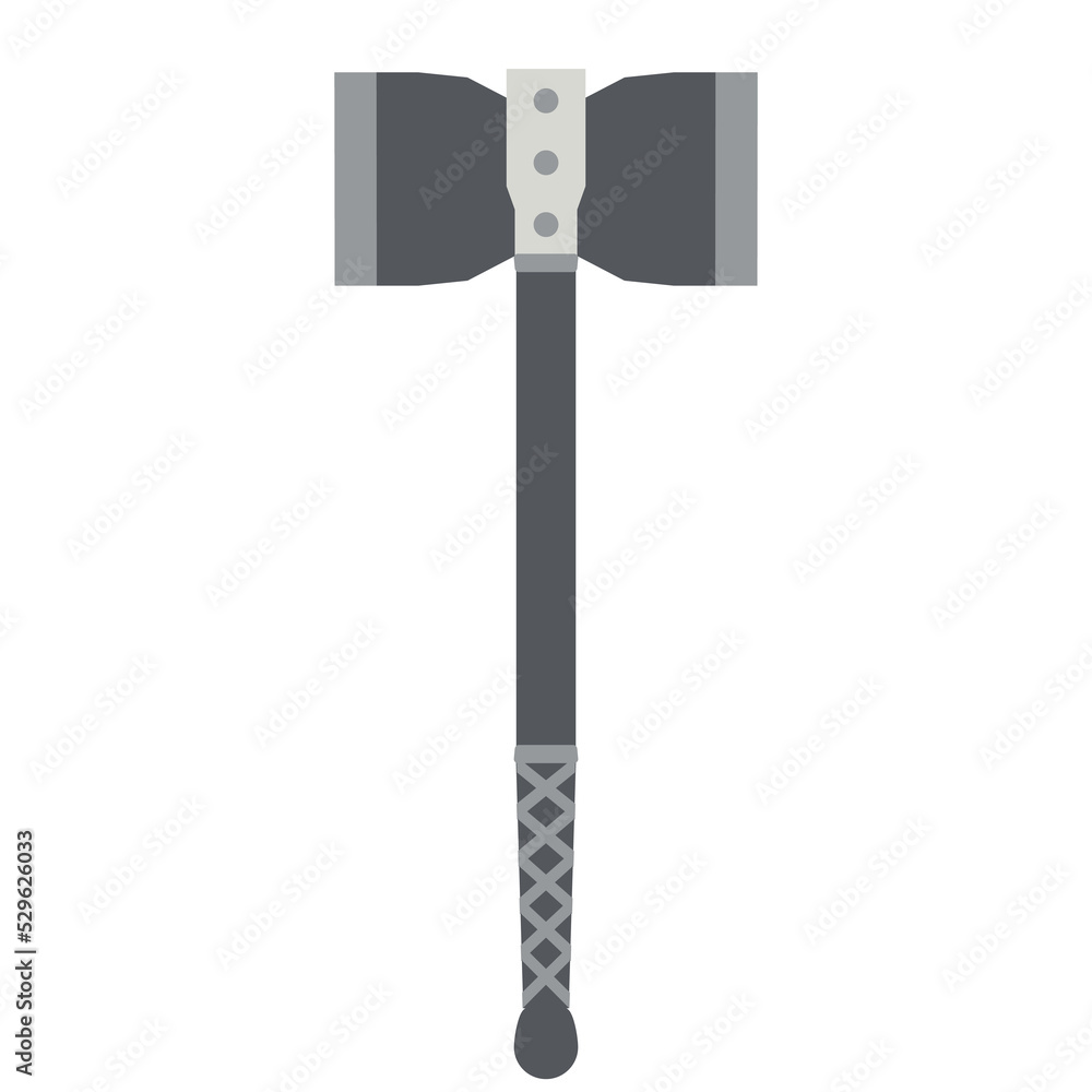 War Hammer Battle Viking Double Side Warrior Weapon War Hammer Battle Viking Double Side Warrior Weapon