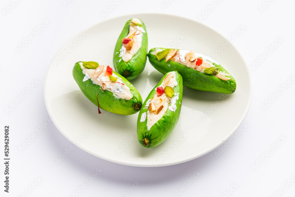 Parval Ravaiya Parwal Mithai is a popular North Indian sweet called Parval Pak, made ...