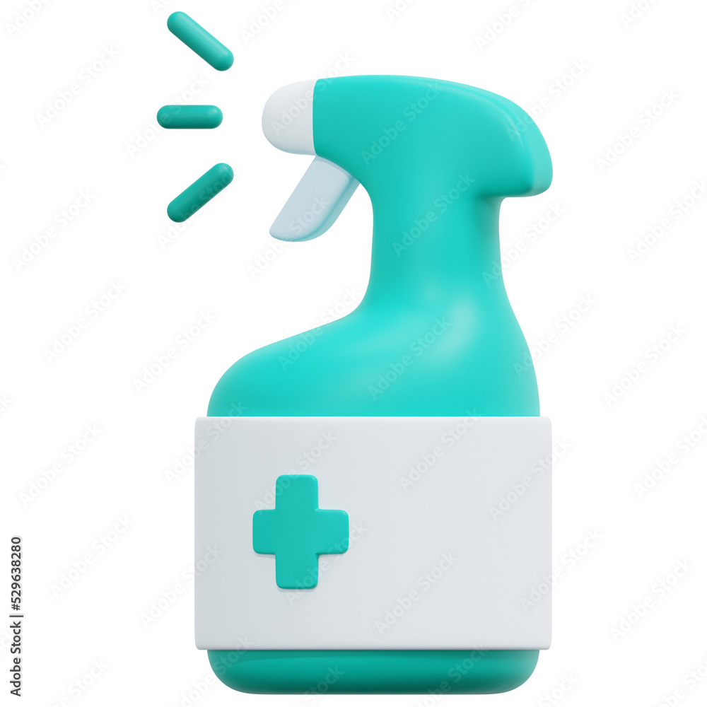 spray 3d render icon illustration spray 3d render icon illustration