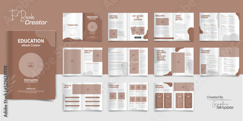 eBook Creator for Coach Course Workbook Layout Ebook Layout  photo