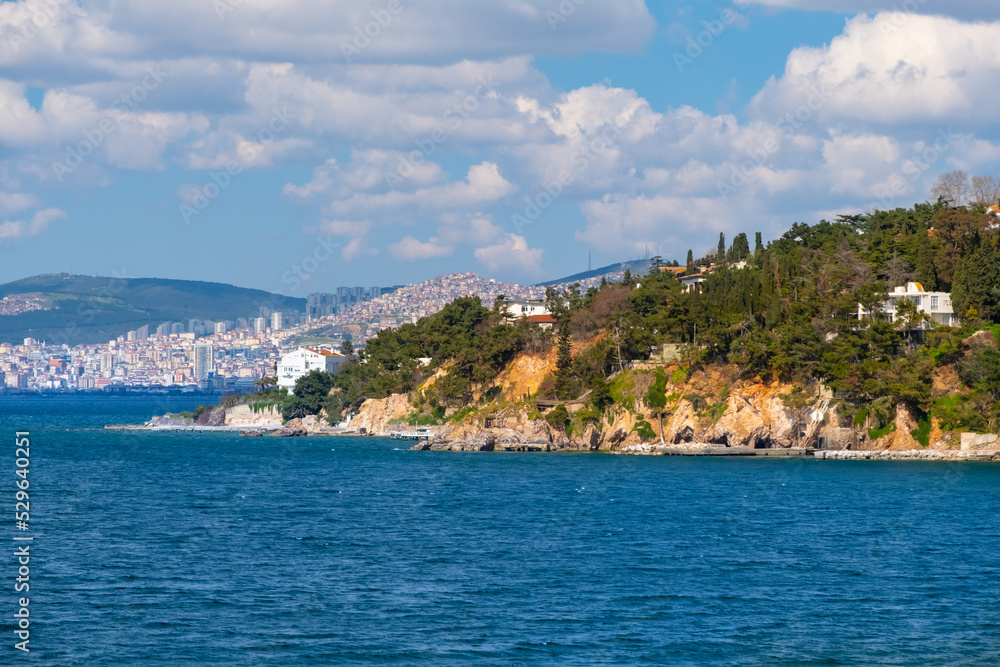 Princes' Islands near Istanbul. Buyukada is the largest island and resort in the Sea of Marmara.