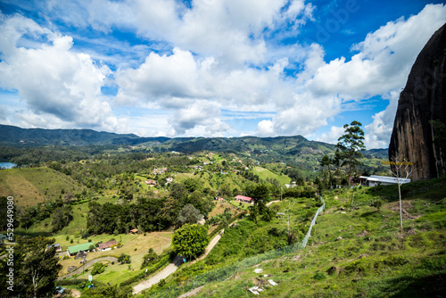 The Rock of Guatapé, Piedra del Peñol Colombia, Medellín