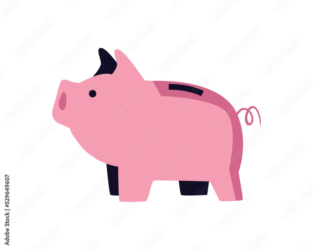 flat piggy bank flat piggy bank
