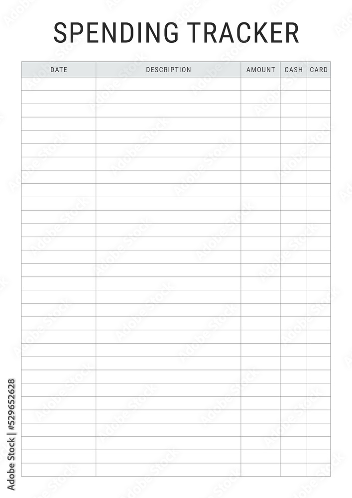 Spending Tracker Spending Tracker