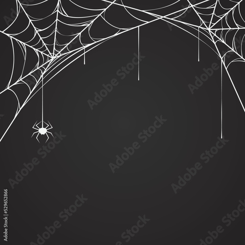 spider web background, halloween template