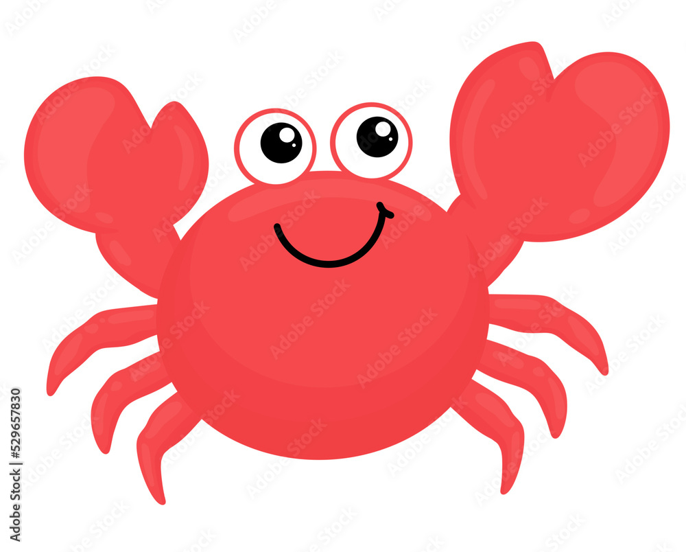 Fototapeta premium Cute Crab