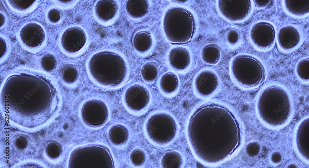 Realistic rendering of bacteria Realistic rendering of bacteria