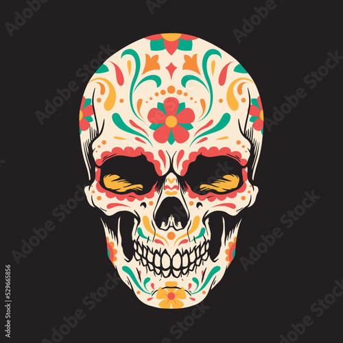 Dia De Los Muertos Sugar skull