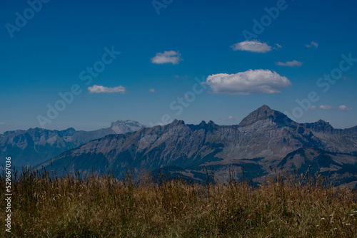 Panorama des Alpes, depuis Bisanne