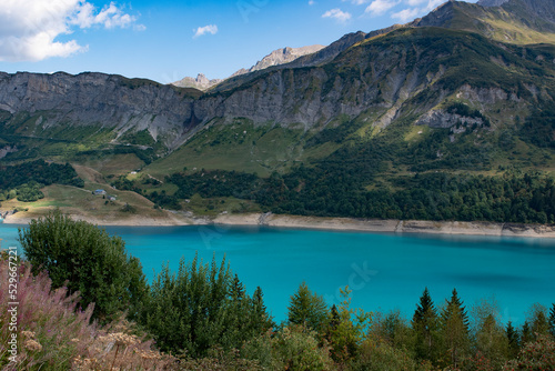 Panorama des Alpes, le lac de Roseland