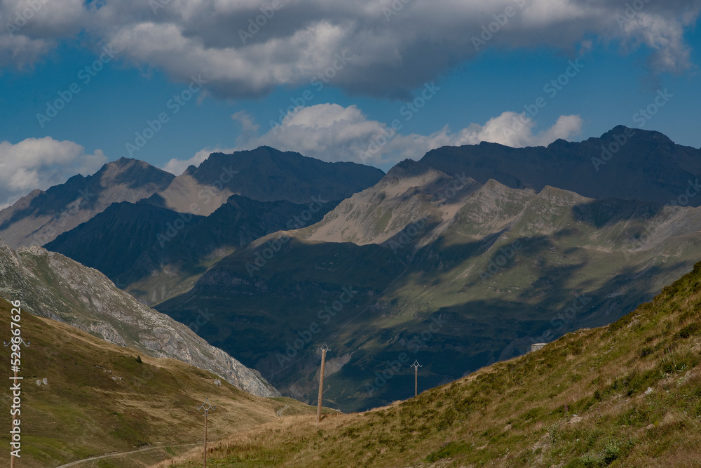 Panorama des Alpes, autour du Cormet de Roseland