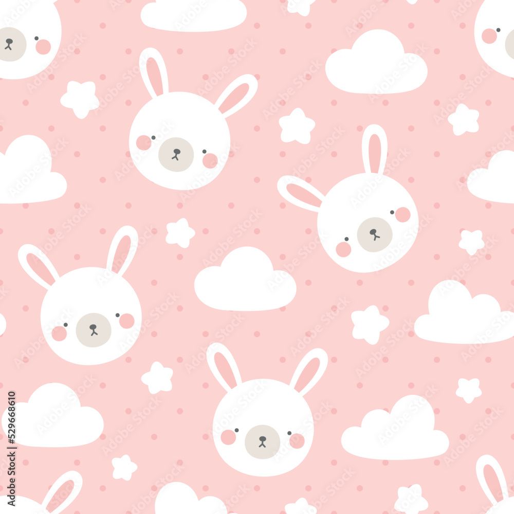 Seamless farm animals pattern Seamless farm animals pattern