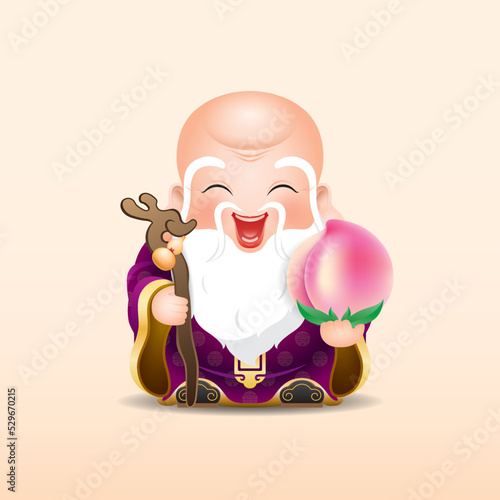 Shouxing, Fuxing, healthy longevity, centenarians. Happy birthday, longevity, and good luck.