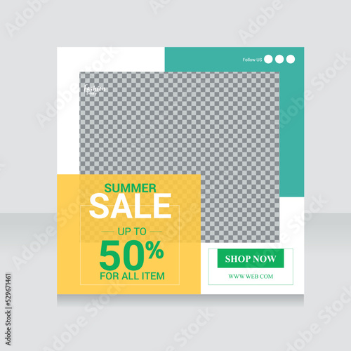 Discount Offer Banner Ad Template