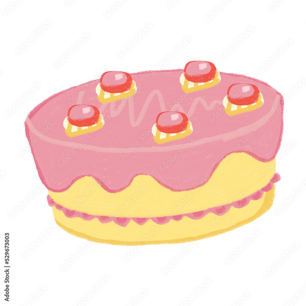 Chakes with cherry Chakes with cherry