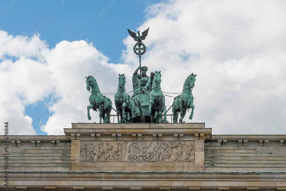 Obraz premium Friedhof, Grabstein, Statue