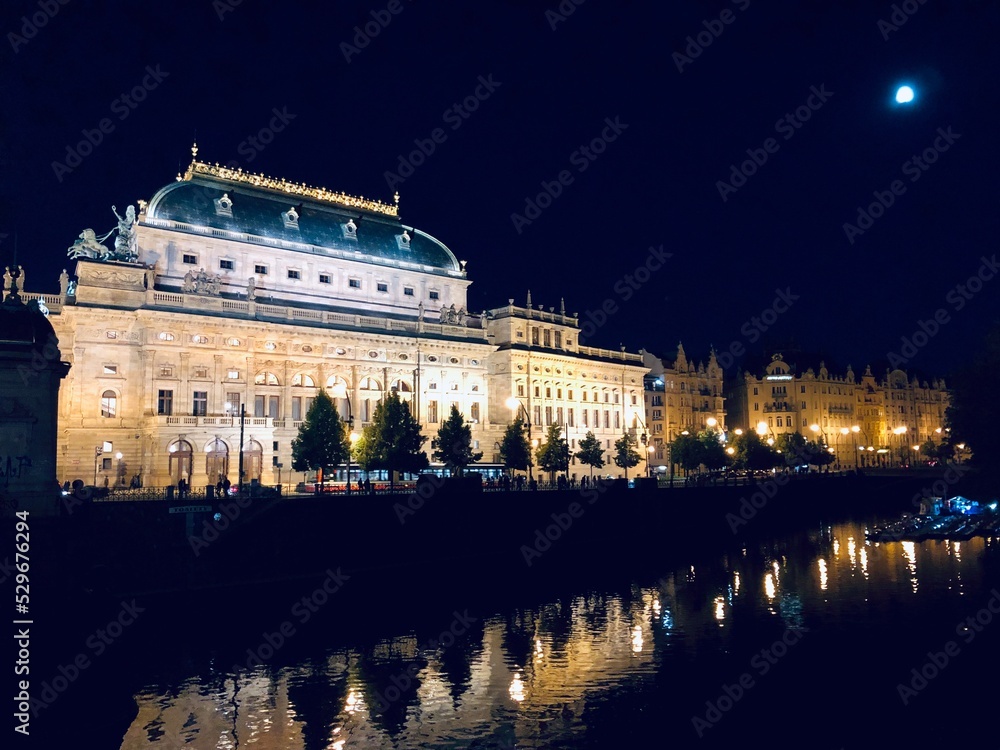 Fototapeta premium The city of Prague in the Czech Republic