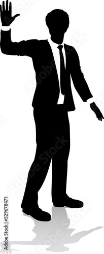Silhouette Business Person