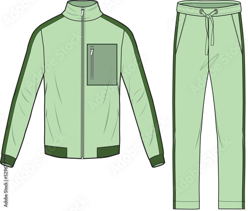 SWEAT TOPS AND BOTTOM MEN AND BOYS WEAR TRACK SUIT VECTOR