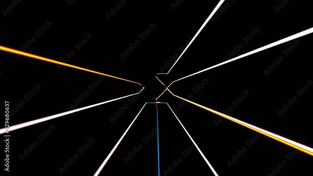 3D Abstract shining bright lines set wave, colorful, black background 3D Abstract shining bright lines set wave, colorful, black background