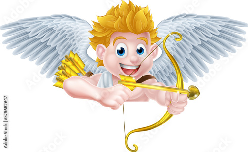 Cartoon Cupid Sign