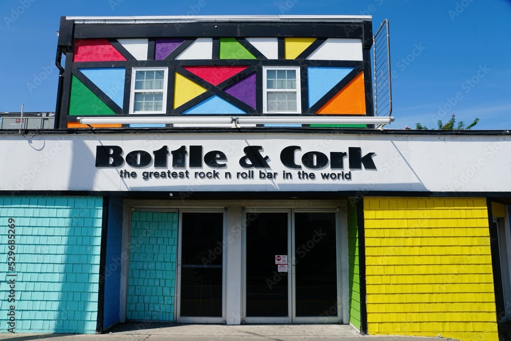 Dewey Beach, Delaware, U.S.A September 3, 2022 The colorful