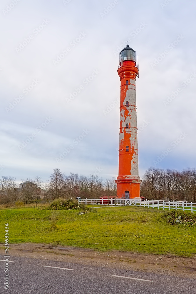 Lighthouse on the Baltic sea coast of Pakri Peninsula, Paldiski, Estonia Lighthouse on the Baltic sea coast of Pakri Peninsula, Paldiski, Estonia