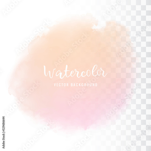 Abstract light blue watercolor background. Vector eps 10.
