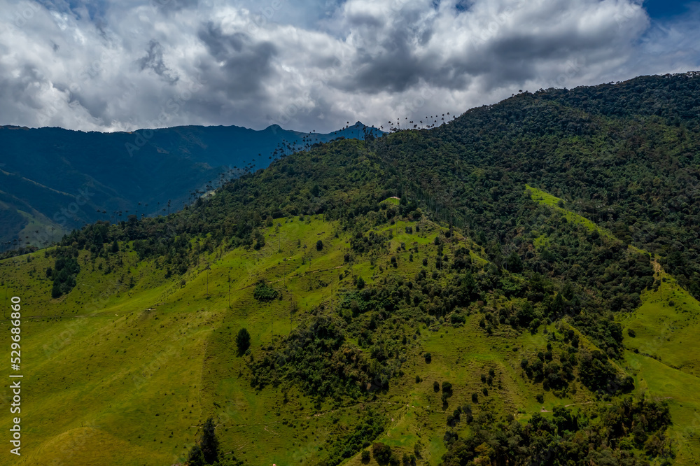 Cocora Valley in Colombia from above | Luftbilder vom Cocora Tal in Kolumbien