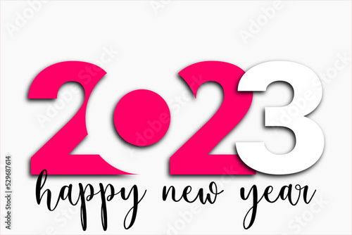 2023 - happy new year 2023 background	