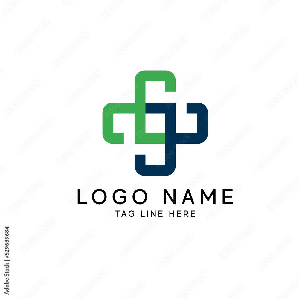 Health Medical Logo template vector illustration design Health Medical Logo template vector illustration design
