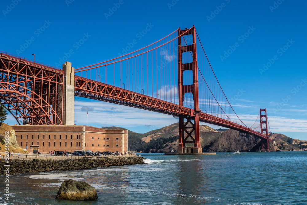 Naklejka premium Golden Gate Bridge, San Francisco