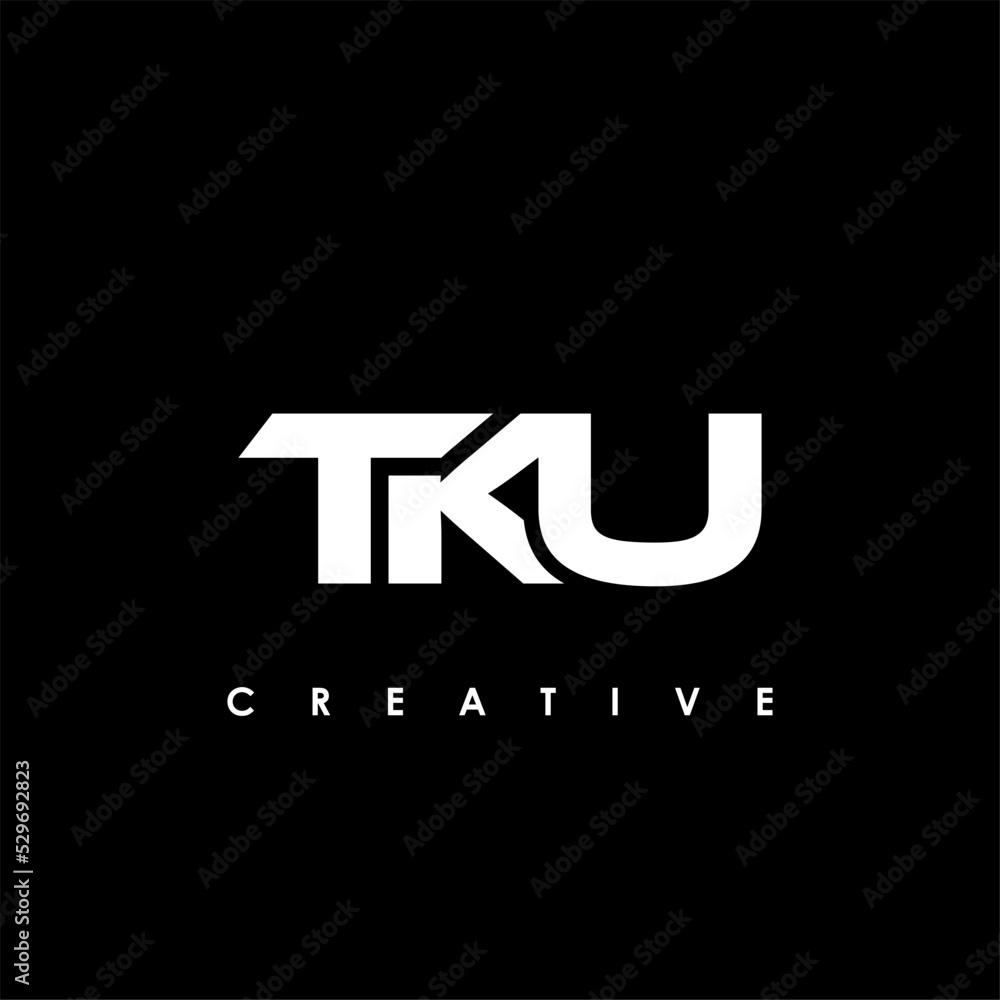 TKU Letter Initial Logo Design Template Vector Illustration TKU Letter Initial Logo Design Template Vector Illustration