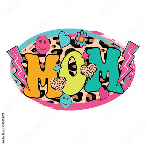 mom png svg, retro vintage leopard mom mama svg png, mom life svg, momlife svg, mommy svg, groovy mom png, mom volt svg png bundle 
