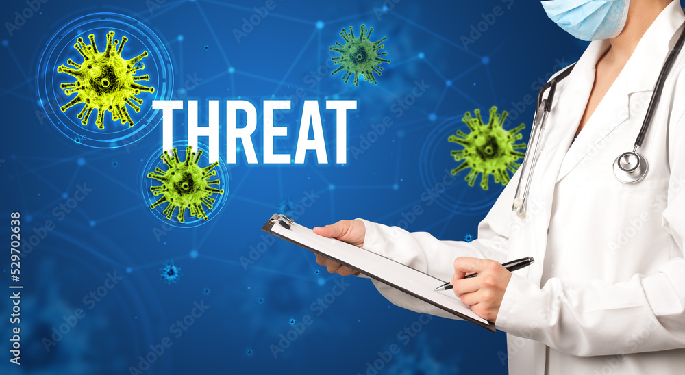 doctor prescribes a prescription concept doctor prescribes a prescription concept