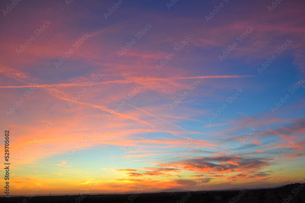 Obraz premium sunset in the sky