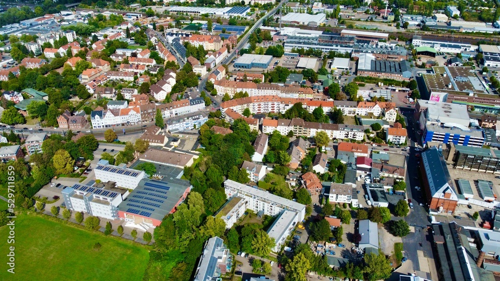 Luftbild Wülfel - Region Hannover, Gebäude und Dächer