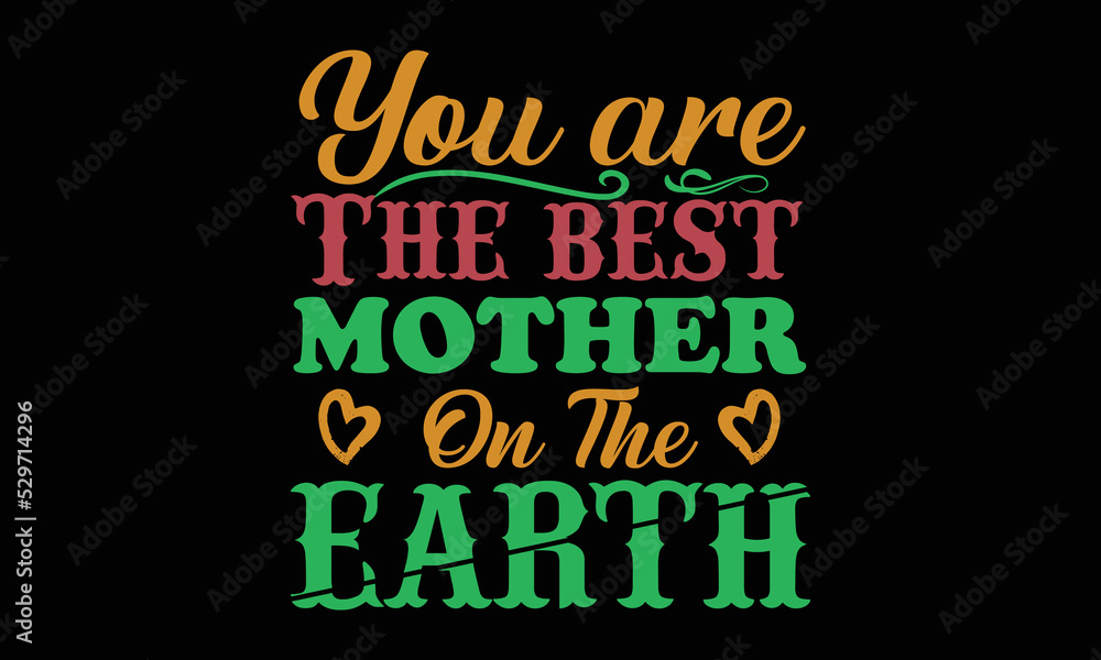 Mom T-shirt Design Vector Template Mom T-shirt Design Vector Template