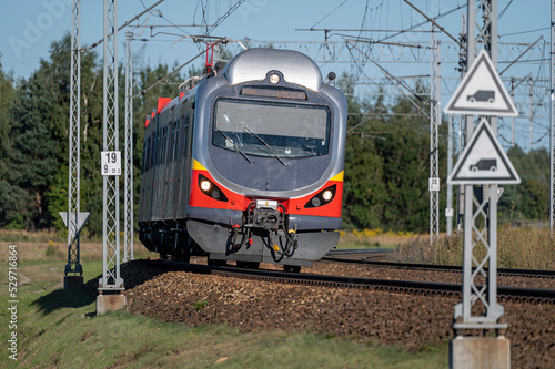 Passenger train. 