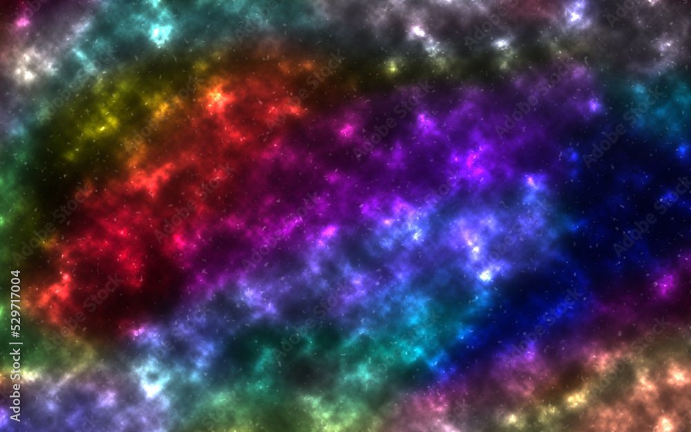 abstract colourfull galaxy background for web and mobile application