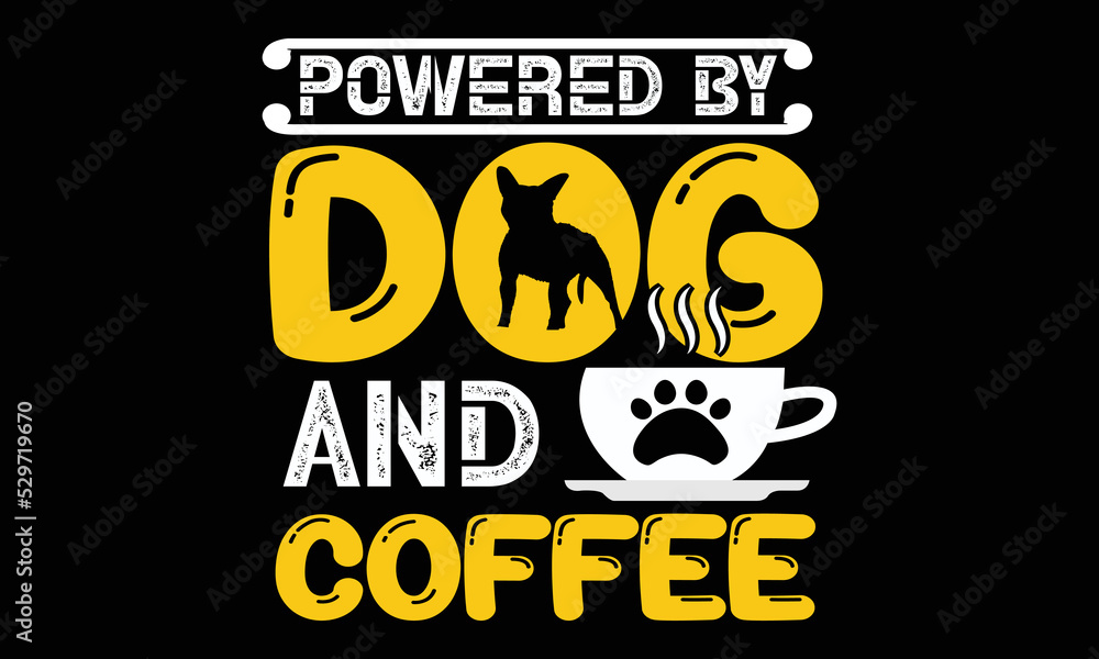 Dog T-shirt Design Vector Template Dog T-shirt Design Vector Template