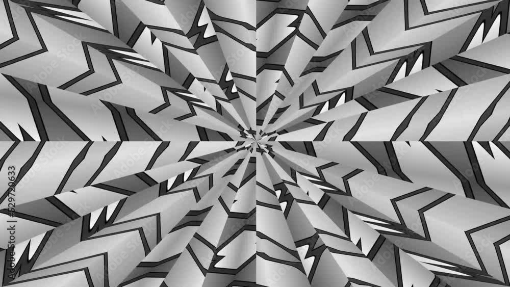 Abstract background with black and white shapes.Seamless loop video. grunge background. Abstract background with black and white shapes.Seamless loop video. grunge background.