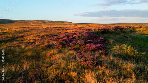 The beauty of Peak District National Park in England - drone photography