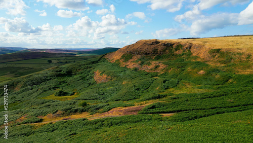 Peak District National Park - aerial view - drone photography