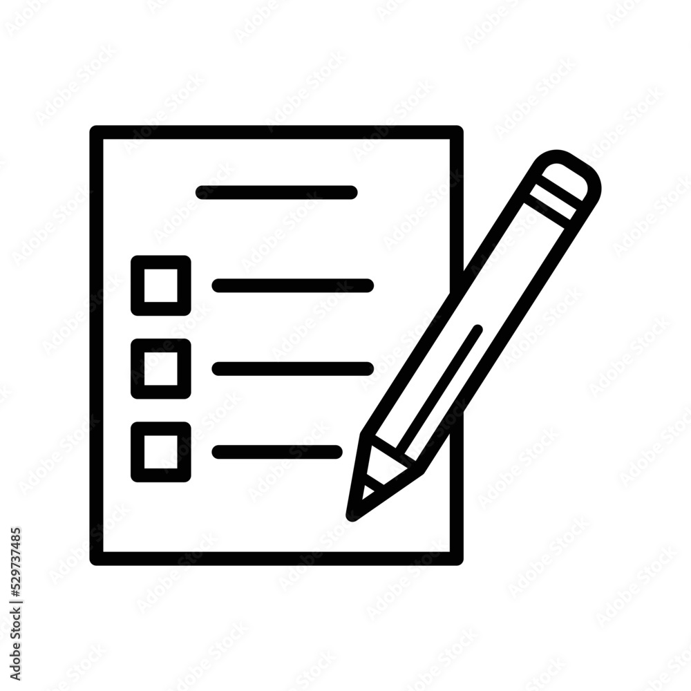 pencil icon vector design template in white background pencil icon vector design template in white background