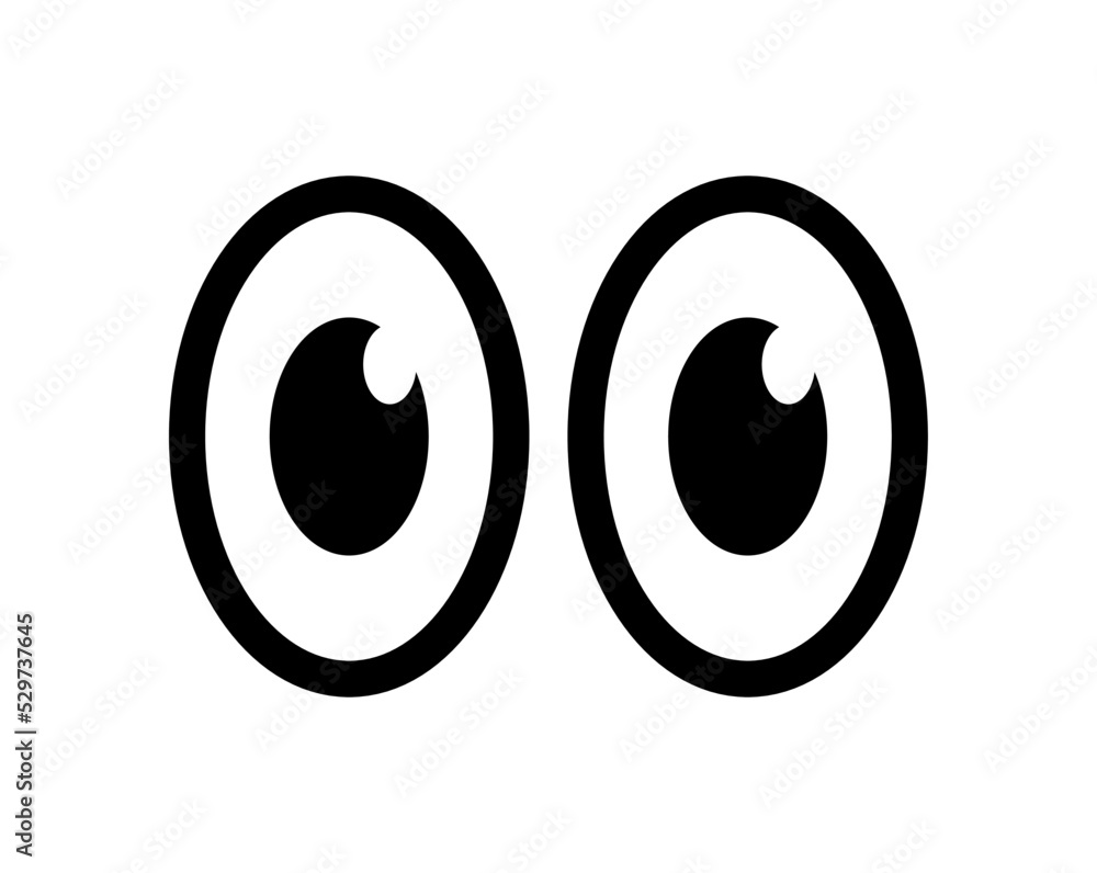 Eye Black Sticker - Emoji