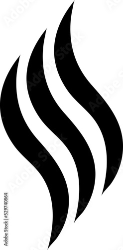 Steam vector symbol symbol on a white background.eps