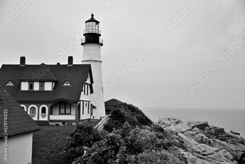 lighthouse on the island